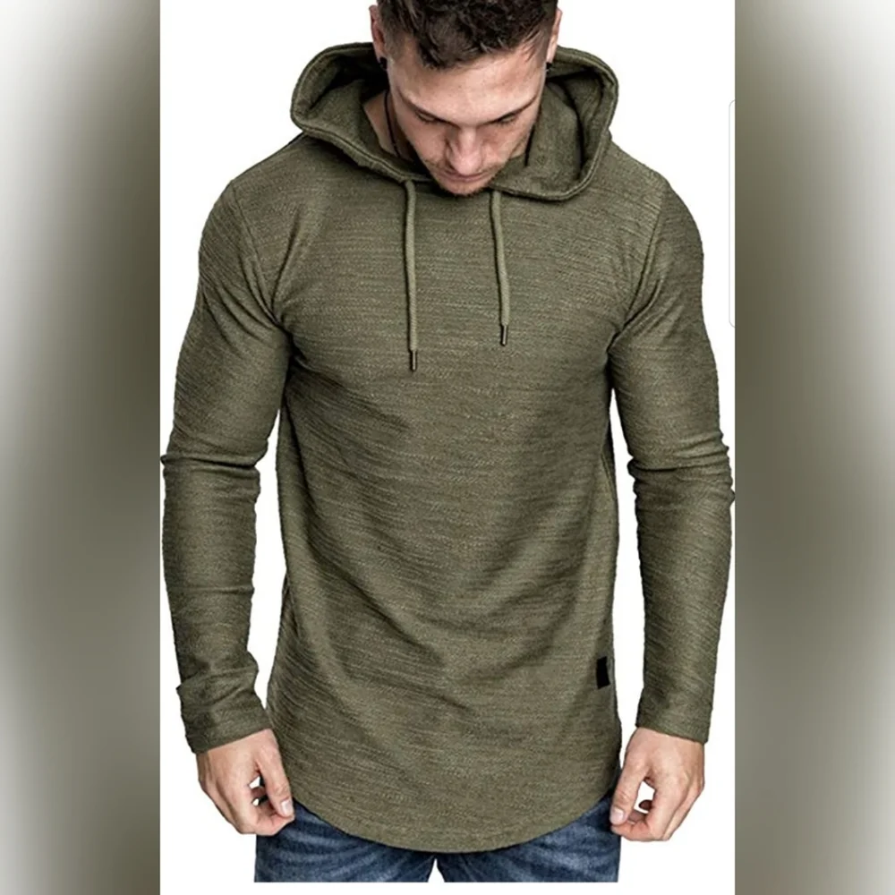 🌨Mens Fashion Athletic Hoodies Sport Sweatshirt - Picture 3 of 6